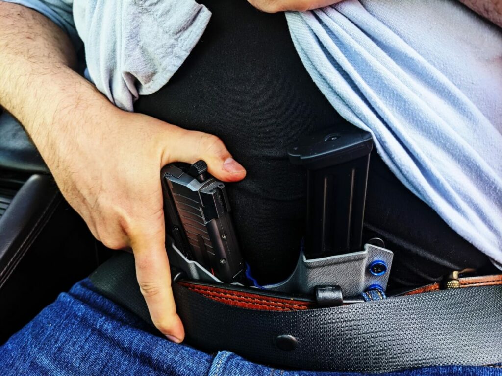 appendix carry in a car