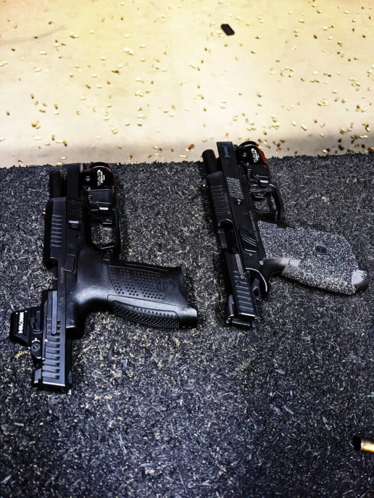 two guns for firearms classes